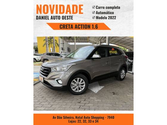 HYUNDAI CRETA 1.6 16V FLEX ACTION AUTOMÁTICO
